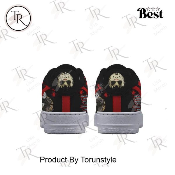 Jason Voorhees Air Force 1 Sneaker