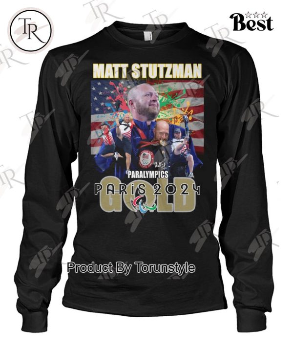 Matt Stutzman Paralympics GOLD Paris 2024 T-Shirt