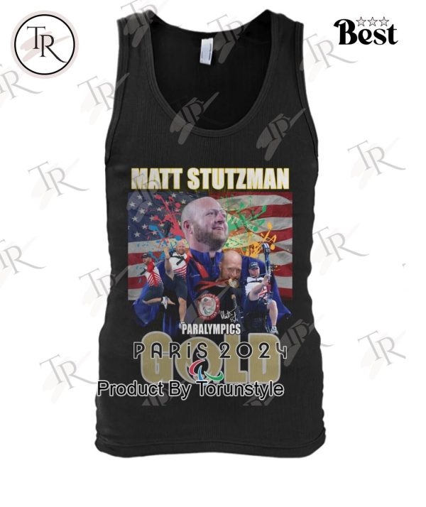 Matt Stutzman Paralympics GOLD Paris 2024 T-Shirt