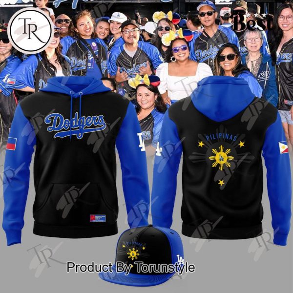 Los Angeles Dodgers It’s Filipino Heritage Night Hoodie, Longpants, Cap