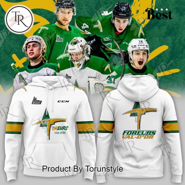 Val-d’Or Foreurs 2024 Hoodie, Longpants, Cap – White