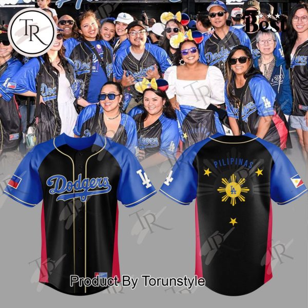 Los Angeles Dodgers It’s Filipino Heritage Night Baseball Jersey