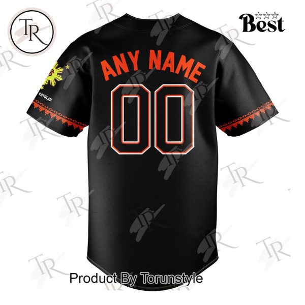 San Francisco Giants Filipino Heritage Night Custom Baseball Jersey