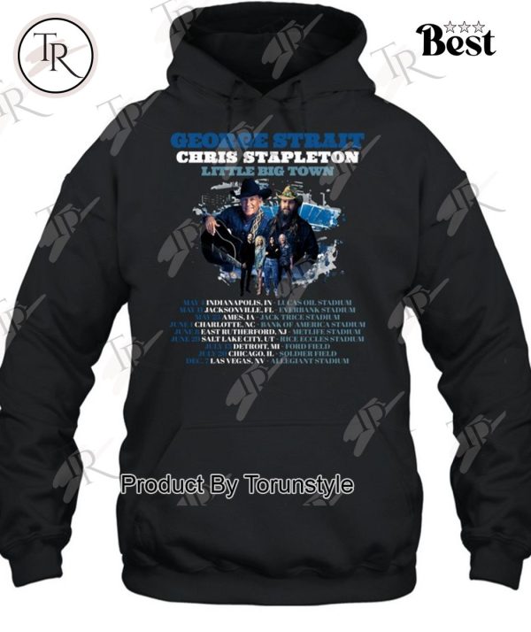 George Strait Chris Stapleton Little Big Town T-Shirt