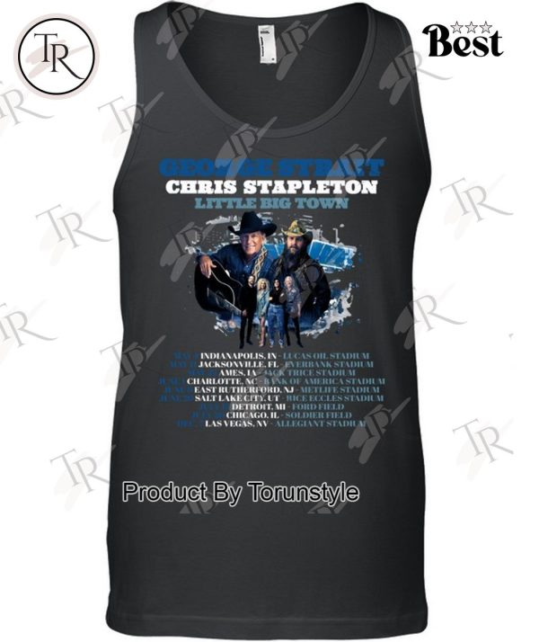 George Strait Chris Stapleton Little Big Town T-Shirt