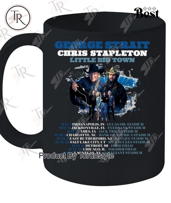 George Strait Chris Stapleton Little Big Town T-Shirt