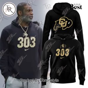 Colorado Buffaloes Deion Sanders 303 Hoodie