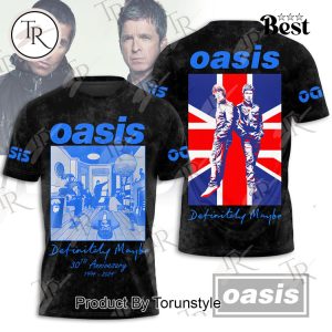 Oasis 33th Anniversary 1991-2024 Thank You For The Memories T-Shirt