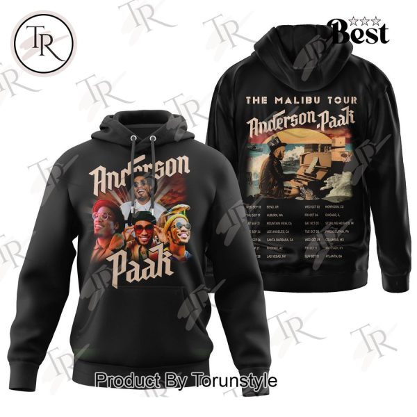 The Malibu Tour Anderson Paak Hoodie