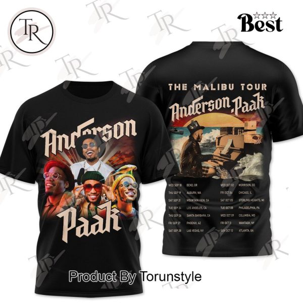 The Malibu Tour Anderson Paak Hoodie