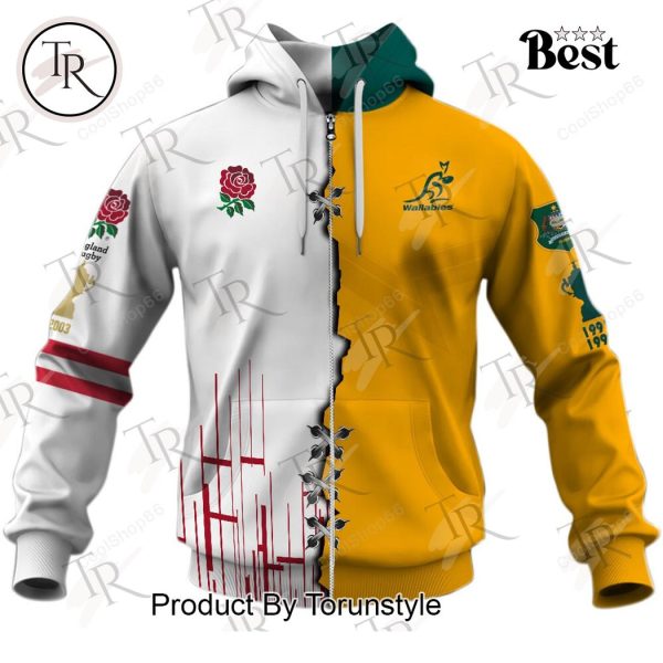 Wallabies x Red Roses Hoodie