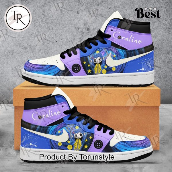 Coraline Air Jordan 1, Hightop