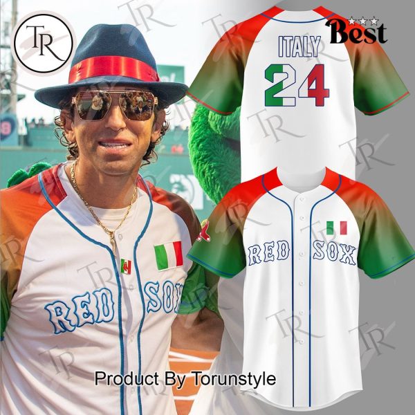 Boston Red Sox Italian Celebration Baseball Jersey