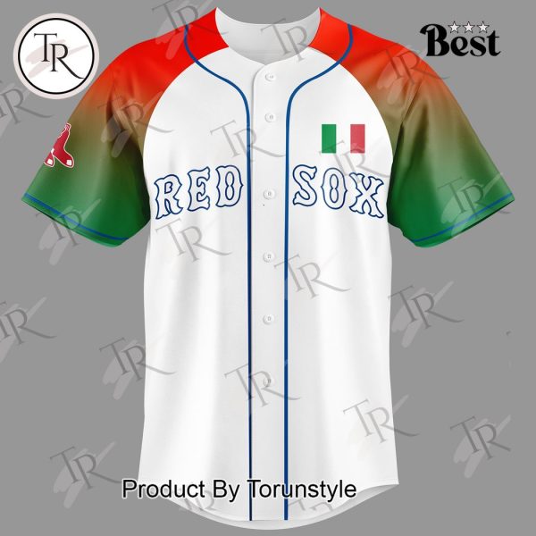 Boston Red Sox Italian Celebration Baseball Jersey