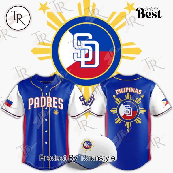 San Diego Padres 2024 Filipino Heritage Night Baseball Jersey