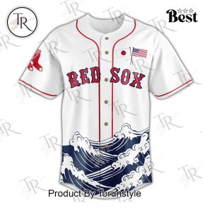 Boston Red Sox Japanese Celebration Baseball Jersey