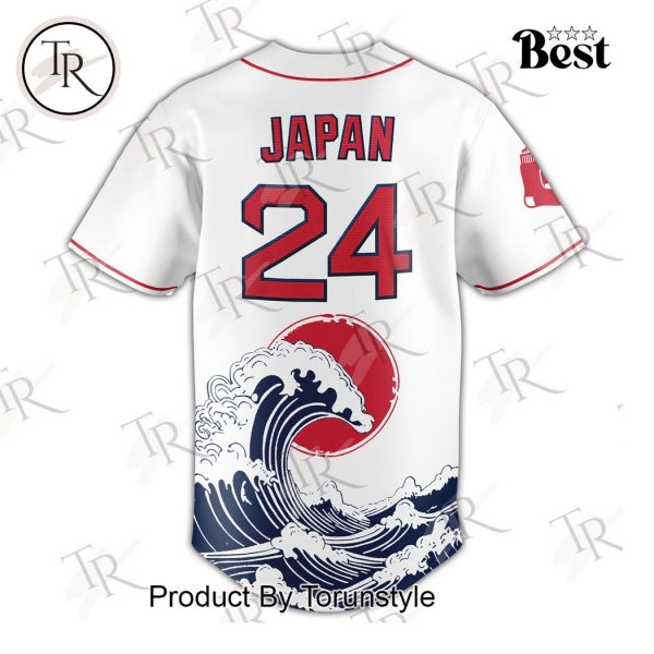 Boston Red Sox Japanese Celebration Baseball Jersey