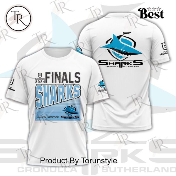 Cronulla-Sutherland Sharks 2024 Finals Series T-Shirt