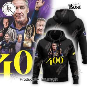 Melbourne Storm Craig Bellamy 400 Wins Hoodie