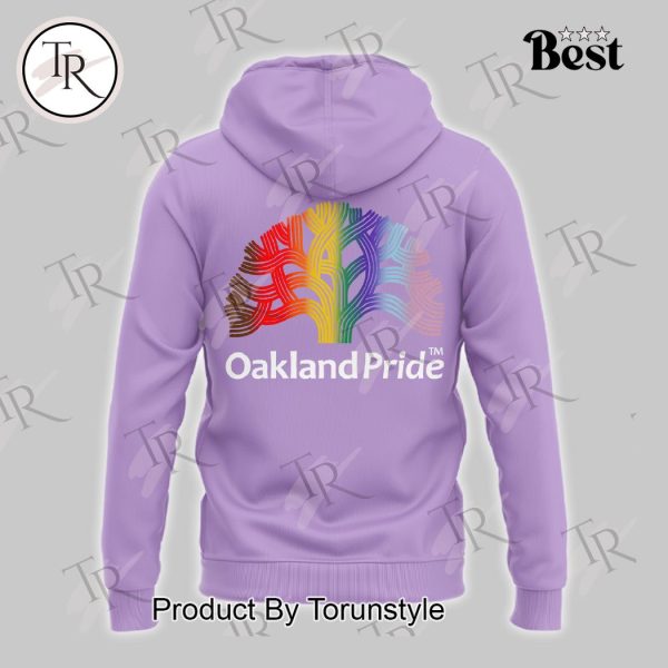 WNBA Golden State Valkyries Oakland Pride Hoodie – Purple