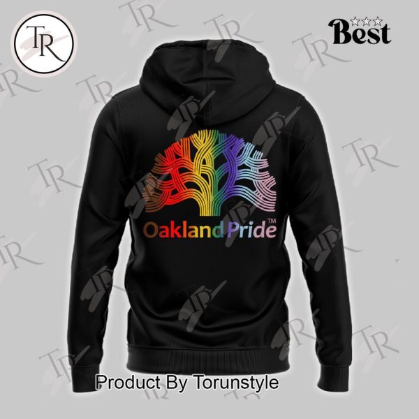 WNBA Golden State Valkyries Oakland Pride Hoodie – Black