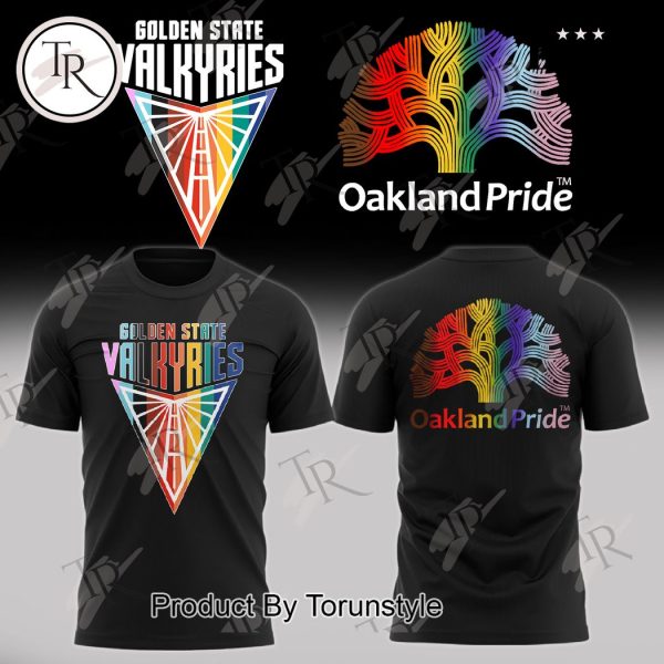 WNBA Golden State Valkyries Oakland Pride Hoodie – Black