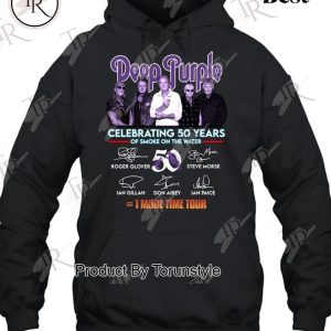 Deep Purple Celebrating 50 Years Of Smoke On The Water One More Time Tour T-Shirt