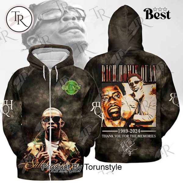 Rich Homie Quan Still Goin In Reloaded 1989-2024 Thank You For The Memories Hoodie