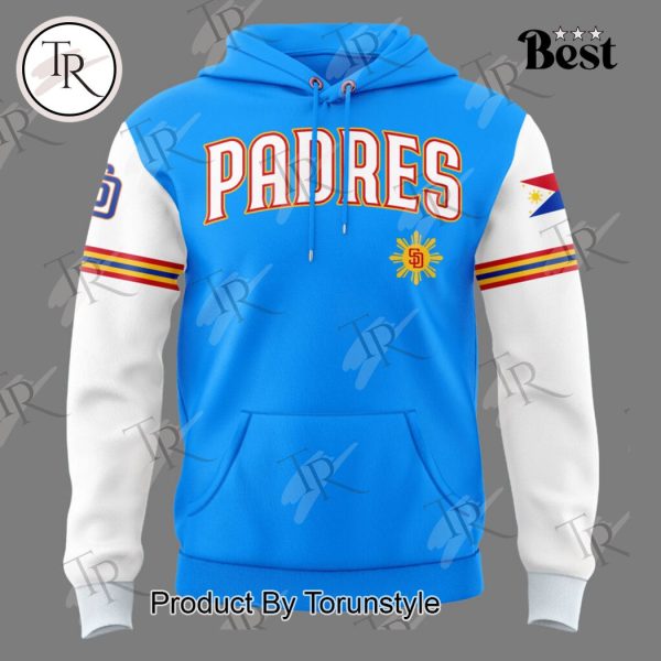 San Diego Padres Filipino Heritage Night Hoodie, Longpants, Cap – Blue