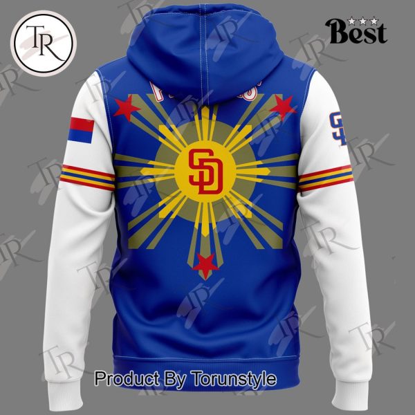 San Diego Padres Filipino Heritage Night Hoodie, Longpants, Cap – Navy