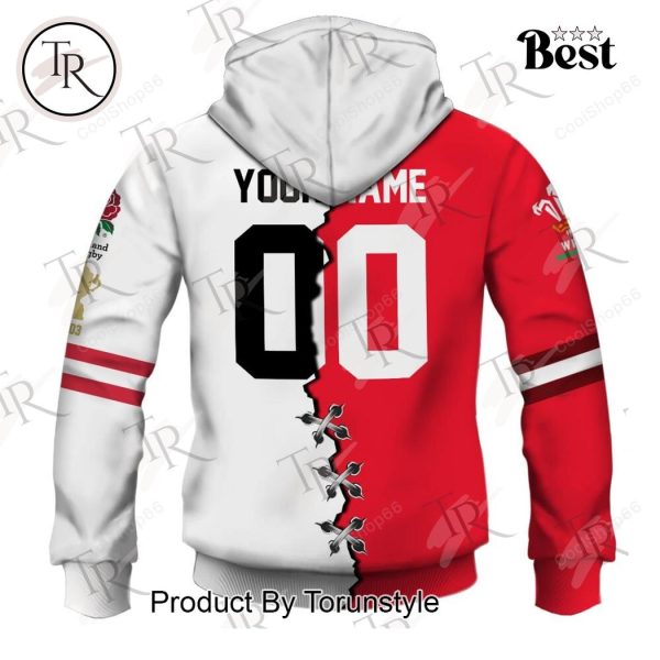 England Rugby x Wales Rugby Hoodie