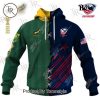 USA Rugby Eagles x Ireland Rugby Hoodie