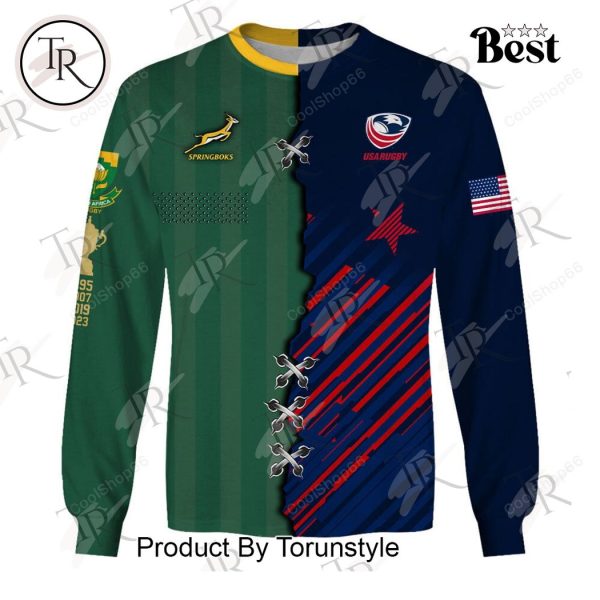 USA Rugby Eagles x Springboks Hoodie