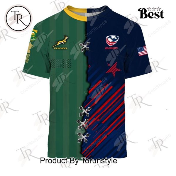 USA Rugby Eagles x Springboks Hoodie