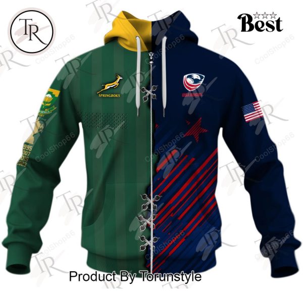 USA Rugby Eagles x Springboks Hoodie