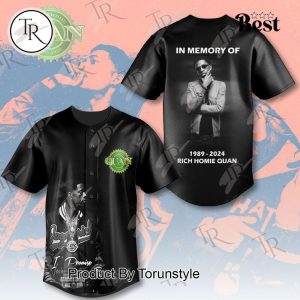 In Memory Of Rich Homie Quan 1989 – 2024 Thank You For The Memories T-Shirt