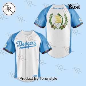 Los Angeles Dodgers 2024 Guatemalan Heritage Night Baseball Jersey