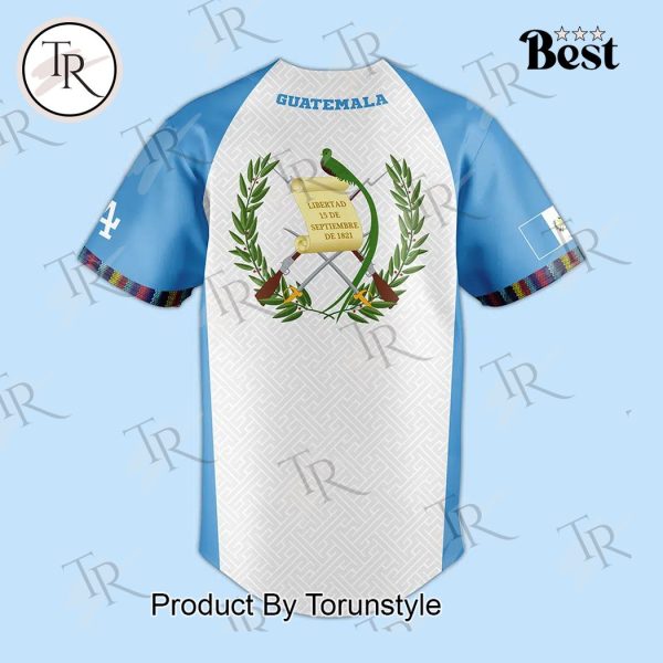 Los Angeles Dodgers 2024 Guatemalan Heritage Night Baseball Jersey