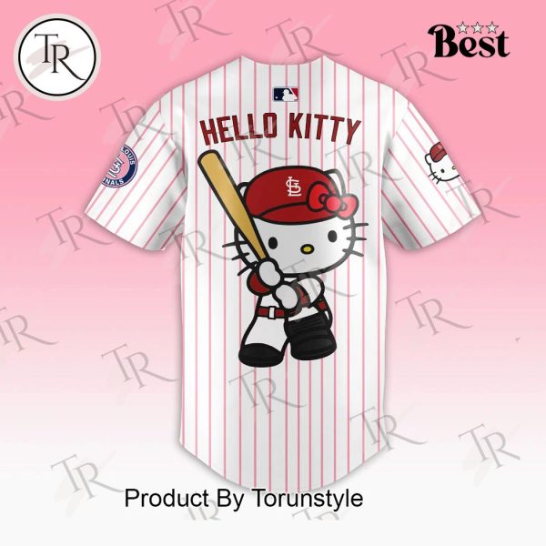 St. Louis Cardinals x Hello Kitty Night Sept 19 50th Anniversary Baseball Jersey