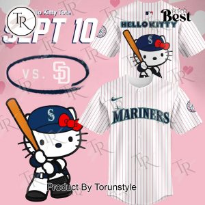 Seattle Mariners x Hello Kitty Night September 10th Baseball Jersey