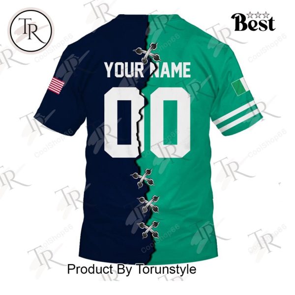 USA Rugby Eagles x Ireland Rugby Hoodie