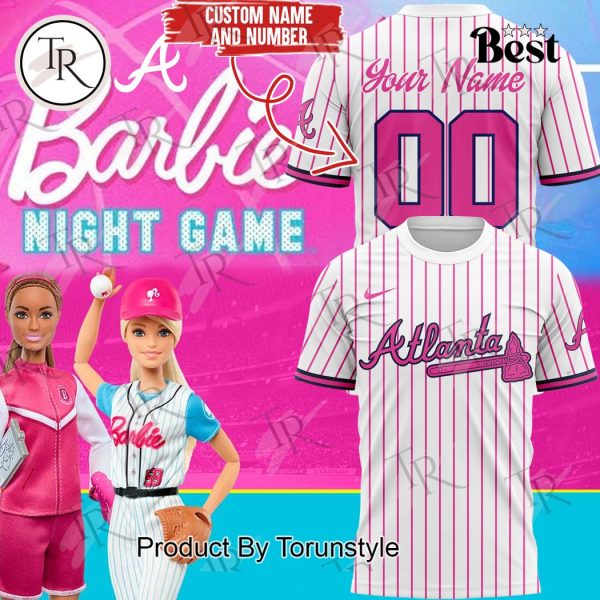 Atlanta Braves x Barbie Night Game Hoodie