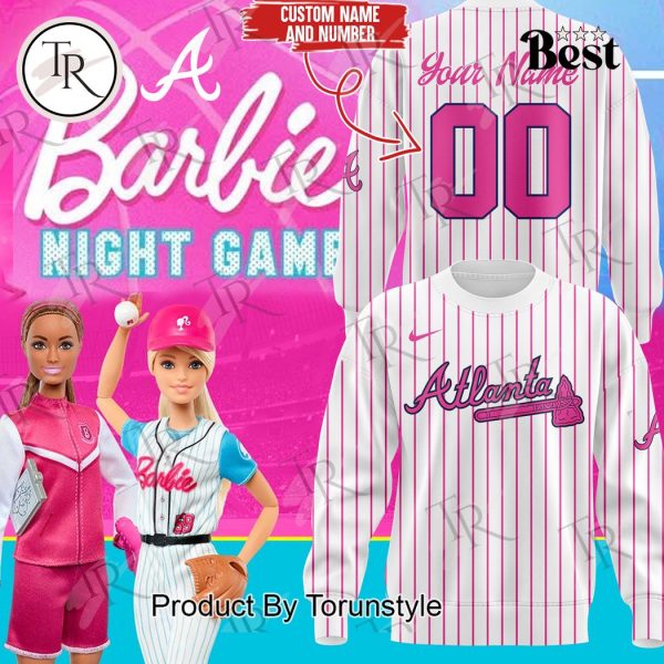 Atlanta Braves x Barbie Night Game Hoodie