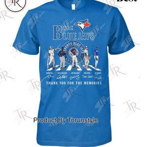 The Blue Jays Est 1977 Thank You For The Memories T-Shirt