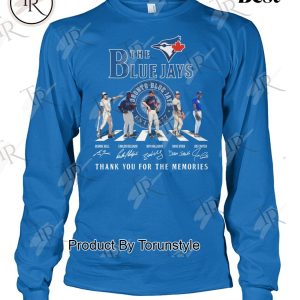 The Blue Jays Est 1977 Thank You For The Memories T-Shirt