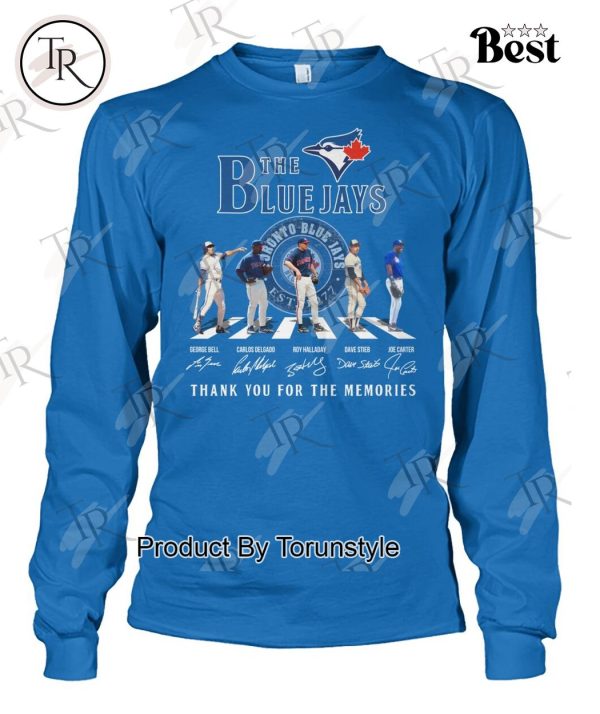 The Blue Jays Est 1977 Thank You For The Memories T-Shirt