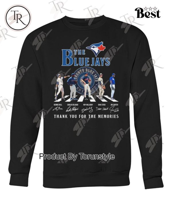 The Blue Jays Est 1977 Thank You For The Memories T-Shirt