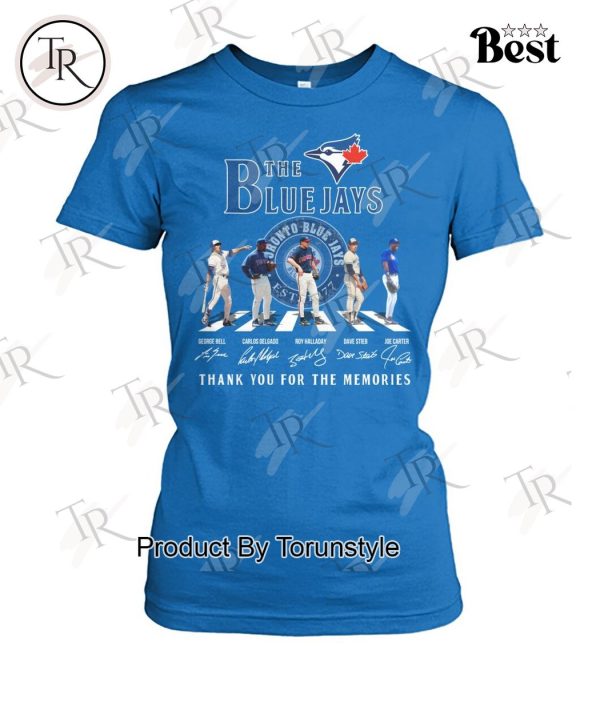 The Blue Jays Est 1977 Thank You For The Memories T-Shirt