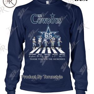 The Cowboys 65 Years Of 1960-2025 Thank You For The Memories T-Shirt