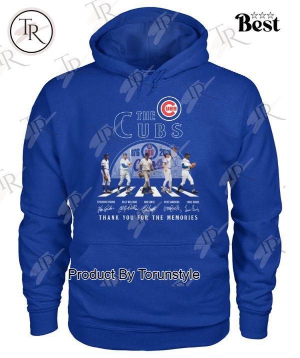 The Cubs 148 Years Of 1876-2024 Thank You For The Memories T-Shirt